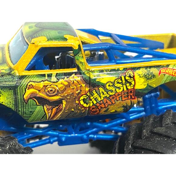 Hot Wheels Chassis Snapper Green Monster Trucks Loose Diecast Toy Car 1:64 - Picture 4 of 10